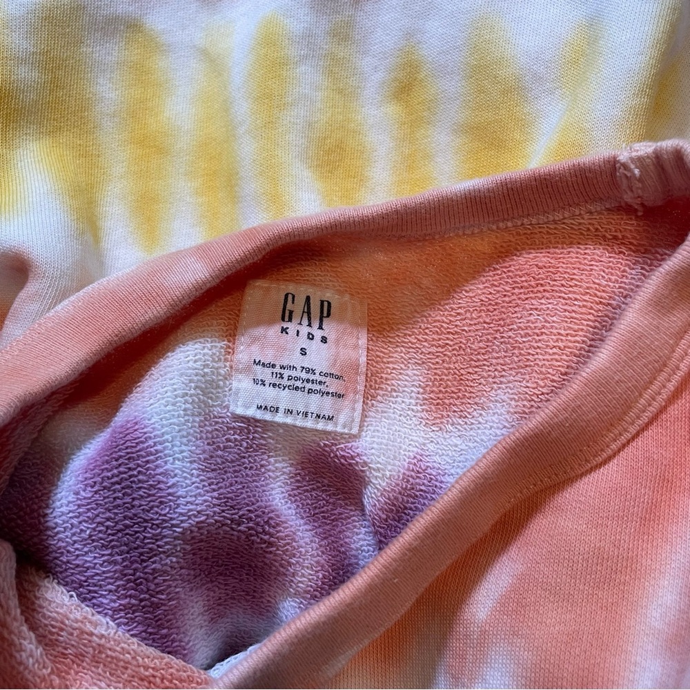 GAP Kids Tie Dye Crewneck Sweatshirt S (6-7)‎ - Picture 6 of 8